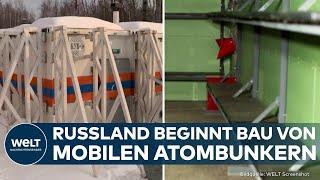 UKRAINE-KRIEG: Grund zur Sorge? Russland beginnt mit Massenproduktion von mobilen Atomschutzbunkern