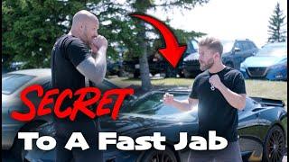 Should you strike first? - Learn the secret to a fast jab!