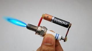 How to Make a Simple Welding Machine From Spark Plug at Home