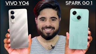 Vivo Y04 vs Tecno Spark Go 1 Detail Comparison in Pakistan - Which One is Best Smartphone Under 30K