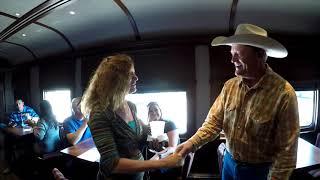 BNSF, Longmire author Craig Johnson honor Wyoming sheriffs with a train ride