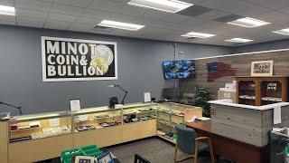 Minot Coin & Bullion coinshop walk-through and real time Q&A!