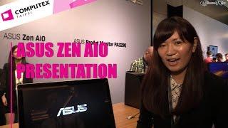 Computex 2015: Asus AiO (All in One PC) with USB 3.1 English Presentation | Allround-PC.com