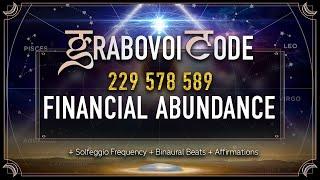 Grabovoi Numbers for FINANCIAL ABUNDANCE | Grabovoi Sleep Meditation with GRABOVOI Codes