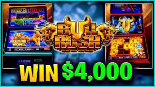 Bullrush Master-stroke  Big Win $500 Major Bonus @slotsmasterofaustralia #pokies #slots