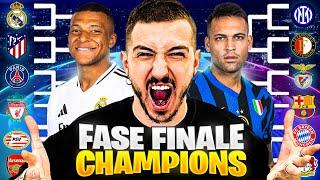 HO SIMULATO LA FASE FINALE DELLA CHAMPIONS su FC 25!