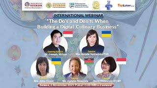 WEBINAR“The Do’s and Don'ts When Building a Digital Culinary Business”