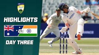 Australia v India 2024-25 | Second Test | Day Three