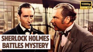 Sherlock Holmes Battles Mystery (1946) - A Timeless Detective Adventure - FHD COLORIZED