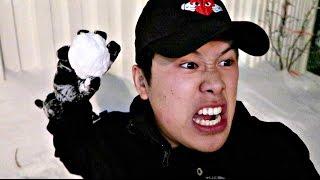 IMPOSSIBLE SNOWBALL TRICK SHOTS!!!