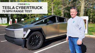 Tesla Cybertruck: InsideEVs 70 MPH Range Test