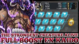 FULL BOOST EX KAIDO | THE STRONGEST CREATURE ALIVE | ONE PIECE BOUNTY RUSH | OPBR