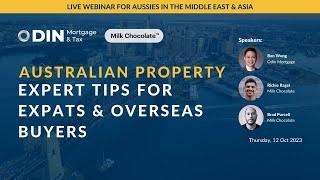 Webinar on Australian Property Tips for Expats in the ME & Asia (ft. Richie Ragel and Brad Purcell)