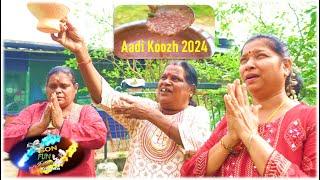 Aadi month koozh recipe  #2024 #malaysia #village #cookingchannel #food