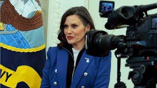 'Huge embarrassment': Democrats slam Gretchen Whitmer for White House appearance with Trump