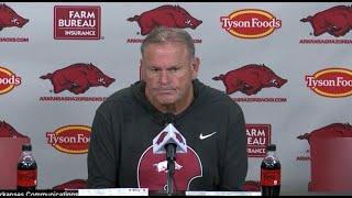 Sam Pittman Press Conference - Arkansas vs. LSU Preview