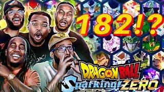 Dragon Ball Sparking Zero Full Roster is CRAZY!! REACTION