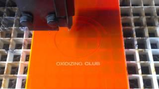 UV Acryl Laserzuschnitt und Beschriftung