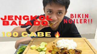  RESEP MASAK JENGKOL BALADO EMPUK, LEGIT DAN PEDAS - ASMR - MUKBANG