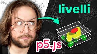 Creare nuovi livelli con createGraphics - p5js tutorial