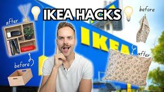 DIY IKEA HACKS | Affordable + Stylish DIY Home Decor Hacks