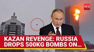 Putin's Deadliest Revenge on Ukraine: Russia’s FAB-500 Bomb Obliterates Key Ukrainian Bridge | Watch