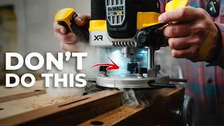 Avoid Disaster: Proper Techniques with Spiral Router Bits