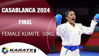 Best Bouts of Casablanca 2024 | Y. Salazar vs M. Zhangbyrbay | WORLD KARATE FEDERATION