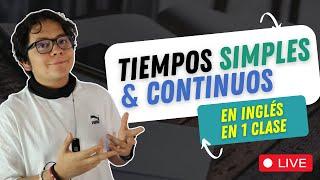 Tiempos Simples y Continuos en inglés (presente y pasado) | English Essentials