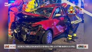 Uccise al casello da un'auto a 150 km all'ora: le vittime madri  - Ore 14 del 20/02/2022