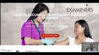 Become an Independent Paramed Examiner