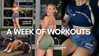 Week of Workouts | 5 Day Training Split for Muscle Growth