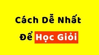 Cách Dễ Nhất Để Học Giỏi (Dù cho bận rộn)