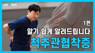 척추관협착증의 모든 것, 이 영상 하나로 이해 완료 (#척추관협착증) 1편