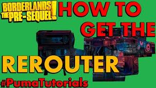 Borderlands: The Pre-Sequel! Legendary Weapons Guide - Rerouter Amp Shield #PumaTutorials