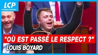 Louis Boyard : "où est passé le respect ?" - 09/04/2024