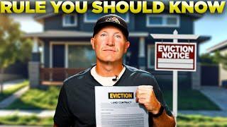 Can You Evict Someone On A Land Contract