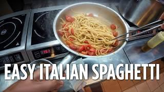 How to Make Perfect Cherry Tomato & Stracciatella Spaghetti | Chef's POV Tutorial