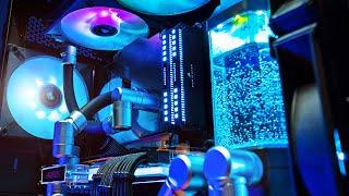 ENDLICH!! Mein neuer RGB GAMING PC mit Custom Wasserkühlung