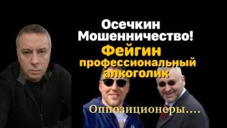 Осечкин Мошенничество. Фейгин профессиональный алкоголик. Оппозиция...