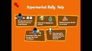 Supermarket Rally (Help Screen)