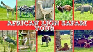 African Lion Safari Hamilton Ontario | Watch Before Going | Detailed Video 2024 | Vlog 302 #safari