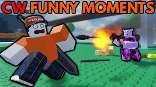 CW u̶n̶FUNNY MOMENTS - ROBLOX Combat Warriors