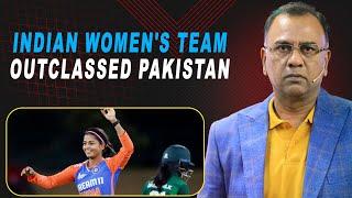 Indian Women's Team Outclassed Pakistan | Basit Ali