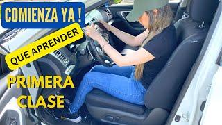 TU PRIMERA CLASE PRÁCTICA DE MANEJO | Los Controles de un CARRO AUTOMATICO.