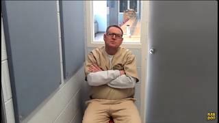 He completely loses it when she speaks out at his parole hearing