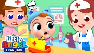 Bébé Louis visite l’hôpital + Comptines pour Enfants | Little Angel Français