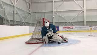 Julia Carroll Hockey Goaltender Basic Drill Movement Recruitment Video