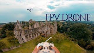 FPV Drone FREESTYLE Flying English Ruins!