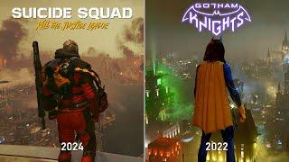 Suicide Squad Kill The Justice League vs Gotham Knights | Graphics, Physics and Details Comparison